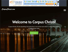 Tablet Screenshot of corpuschristi.com