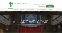 Desktop Screenshot of corpuschristi.org